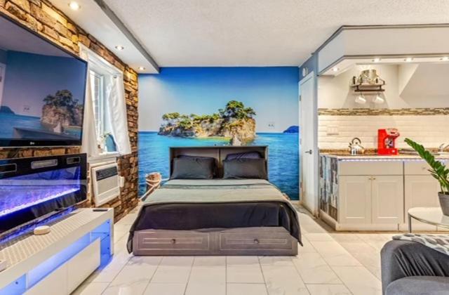 Brooklyn Spacious Space With Private Entrance, Bathroom, & Backyard - Full-Kitchen New York Eksteriør bilde